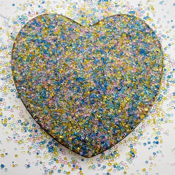 Se Si&Moos Blue Pink And Yellow Sanding Sugar Sprinkles Royal Blue Sprinkles Sugar Rimmer For Cocktails, Edible Colored Sugars F