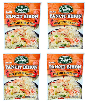 AquaNation Listing For Tropics Pancit Bihon Rice Stick Sauce Mix, 1.4 oz - Filipino Stir Fry Noodle Seasoning for Authentic Panc