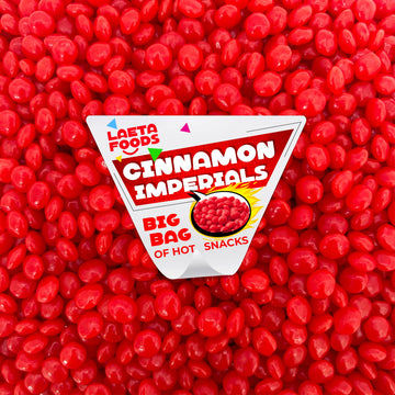 Cinnamon Imperials | 5 Pound Bulk Bag | Red Hots Hard Candy