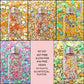 Confect Easter Sprinkles Edible | Assorted Pack Of 5 White, Pink And Gold Pearls, Vermicelli , Easter Bunny & Stars I Cookies, D