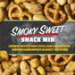 Snak Club x Hot Ones Smoky Sweet Snack Mix, Spicy Snacks with Peanuts, Pretzels, Sesame Sticks, Toasted Corn & Cashews, Inspired