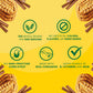 Belvita Cinnamon Brown Sugar Breakfast Biscuits, Value Pack, 72 Total Packs, 6 Boxes (4 Biscuits Per Pack)