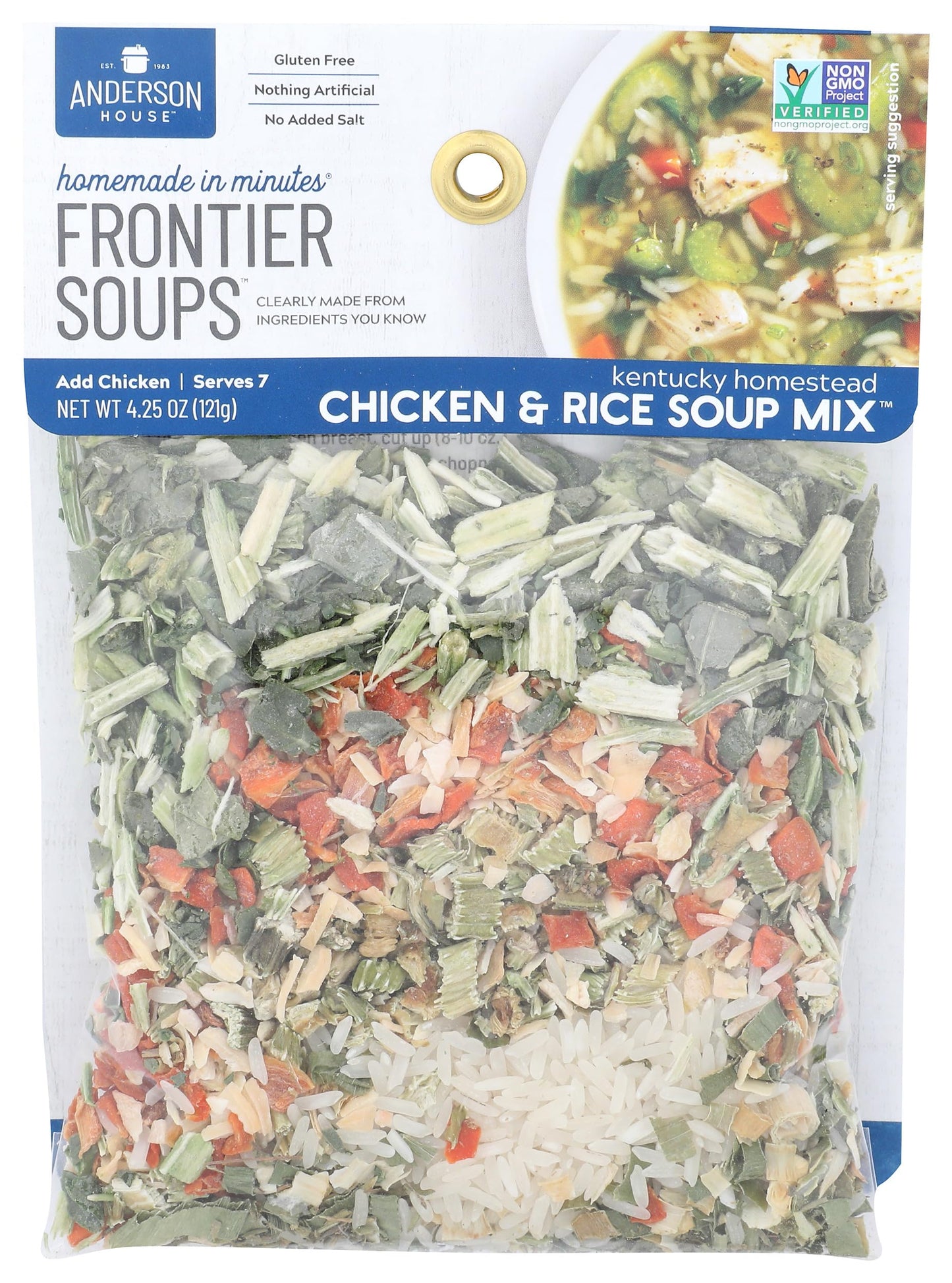 FRONTIER SOUPS Chicken and Rice Soup Mix, 4.25 OZ
