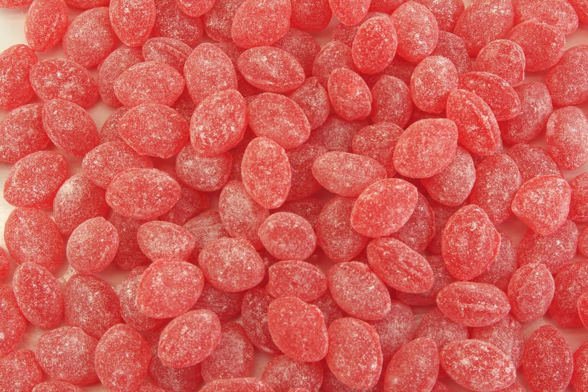 Planet Sweets Sanded Wild Cherry Hard Candy Drops - 1.5 Pounds - Old Fashioned Candies - Gluten Free