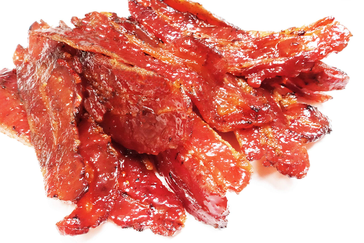 Singapore Street Food, Fire-Grilled Bacon Jerky (Spicy Flavor 12Oz) *Grilled Fresh To Your Order *Shipped The Same Day - L.A. Ti
