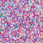Fancy Sprinkles Roller Disco Sprinkles, Real Sugar, For Ice Cream, Cookies, Cakes, Cupcakes, Dessert Decorating, Purple & Pink S