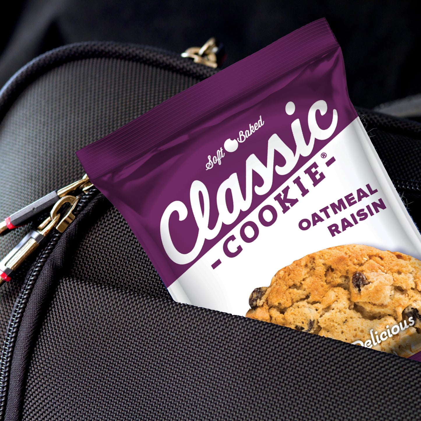 Classic Cookie, Soft Baked Cookie, Oatmeal Raisin 3Oz, 8 Count Pack