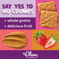 Plum Organics Jammy Sammy Snack Bars - Peanut Butter And Strawberry - 1.02 Oz Bars (Pack Of 30) - Organic Toddler Food Snack Bar