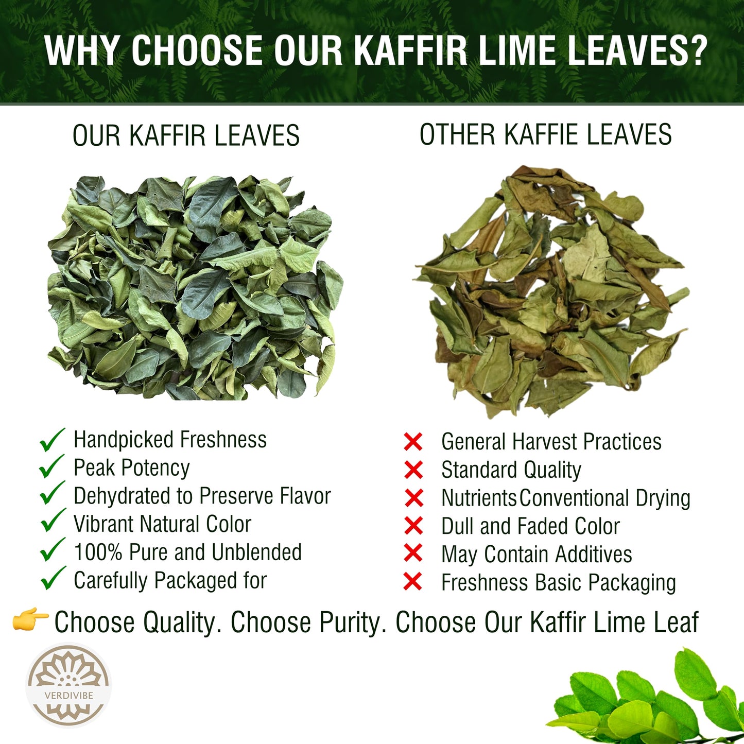 Premium Dried Kaffir Lime Leaves - 0.74 Oz (21G) Pack For Authentic Thai Flavor (B)