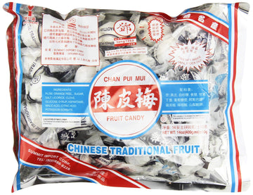 Chan Pui Mui Chinese Traditional Fruit Candy Net Wt.14 Oz - Pack Of 2