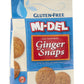 Midel Ginger Snaps Gluten Free 8 Oz (Pack Of 12)