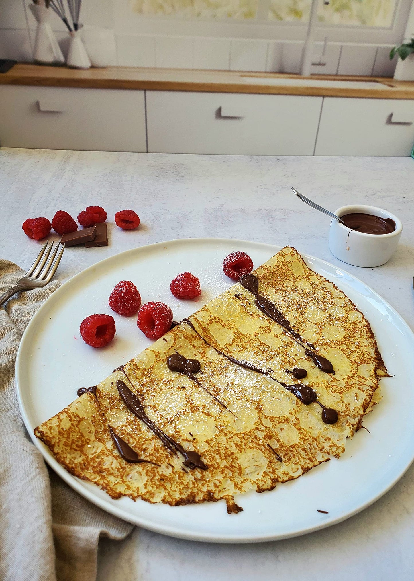 Pop Crepes-Buttermilk Crepes (Pack Of 8), New Presentation-Same Taste. Made In California, Cage-Free Eggs, Ready To Fill & Serve