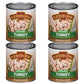 Keystone Meats All Natural Canned Turkey - Fully Cooked, Gluten Free - 28 oz - Family Pack of 4 - Made in the USA
