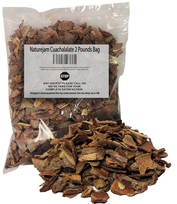 Naturejam Cuachalalate 2 Pounds Bag-Stomach Ulcer & Digestive Discomfort Help-100% Natural Wildcraft-No Processing Aka Juliana A