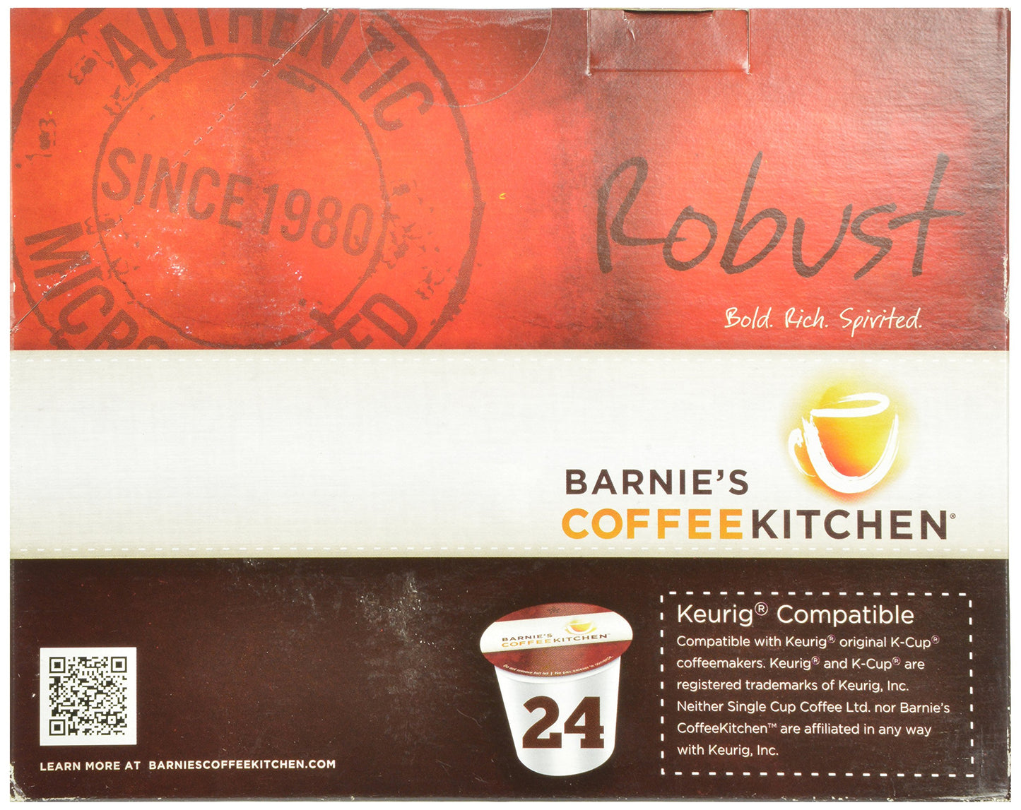 Barnie'S Coffee Kitchen French Roast, 24 Count