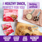COOPER STREET Granola Bakes – Chocolate Cherry, Soft & Chewy, Low Sodium, 48 Count, Individually Wrapped, Nut & Dairy Free