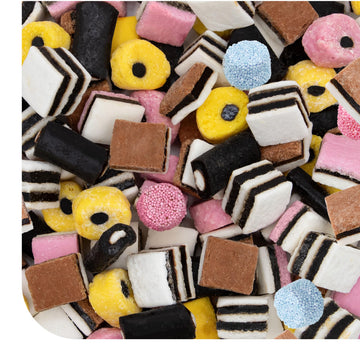 Licorice Allsorts British Candy - 2 Pound Bulk Bag - Old Fashioned Licorice Candy - English Retro Candies for Gifting, Celebrati