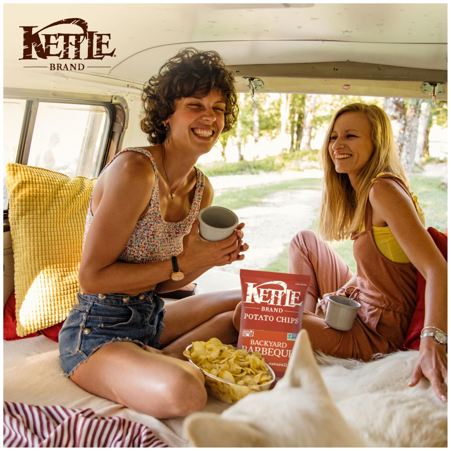 Kettle Brand Backyard Barbeque Kettle Potato Chips, 7.5 Oz