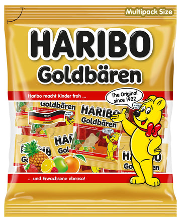 Haribo Mini Gold Bears 250Grams, 18 Pc