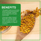 Jiva Organic Chana Dal Indian 4 Pound Bag - Non-Gmo Pesticide Free Premium Quality Yellow, 64 Oz