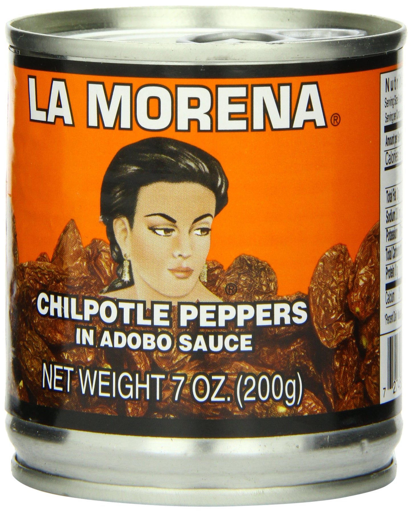 La Morena Chipotle Peppers in Adobo Sauce, 7 Ounce (Pack of 24)