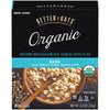 Better Oats Organic Bare Instant Multigrain Hot cereal with Flax 8 ct Box
