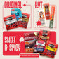 Cravekraft Beef Jerky Variety Pack - 16.6oz Original - Perfect Birthday Gifts for Men, Dads, and Brothers