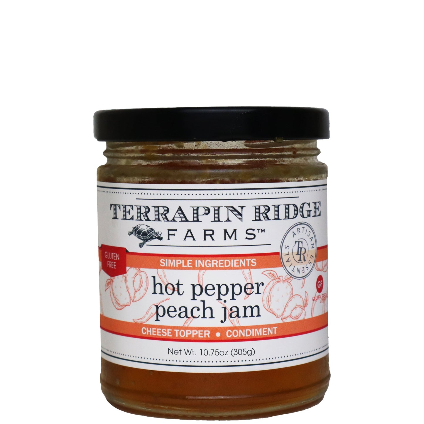 Hot Pepper Peach Jam