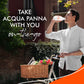 Acqua Panna Natural Spring Water, 11.15 FL OZ Plastic Bottles, Pack of 24