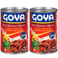 Goya Foods Red Kidney Beans in Sauce (Guisadas), 15-Ounce (Pack of 2)