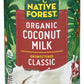 Native Forest Unsweetened Classic Coconut Milk, Organic, 13.5 Fl Oz