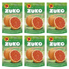 Zuko Grapefruit Instant Powder Drink | Family Pack | No Sugar Needed | Vitamin C | 14.1 Ounce (Pack of 6)