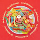 Sour Gummy Candy Mix | 2-Pound Pack | Belts, Peach Rings, Watermelon Wedges, Worms, Bears - Party Favors