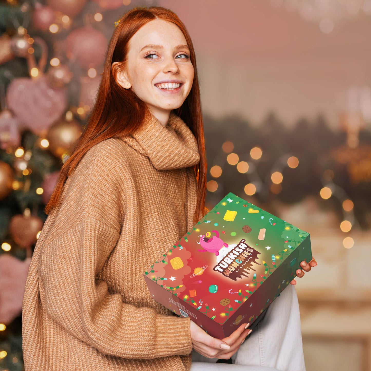 Maxi International Snack Box | Premium Exotic Foreign Snacks | Unique Snack Food Gifts Included | Celebration Theme | Candies Fr