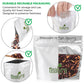 Tealyra Herbal Loose Leaf Tea - Grandmas Garden Berry - Caffeine-Free - 110g (4oz) - Hibiscus & Berries Blend
