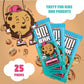 Yo! Bar By Bearded Brothers Vegan Organic Kids Bar, Cookie Dough (25 Bars) - Gluten Free, Paleo And Whole 30 | Soy Free, Non-Gmo, Low Glycemic, No Sugar Added, Fiber + Whole Foods