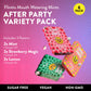 Flintts Mints 2X After Party Pack - Mint (2), Strawberry Magic (2), Lemon(2) - Sugar Free & Vegan, Mouth Watering Mints For Oral
