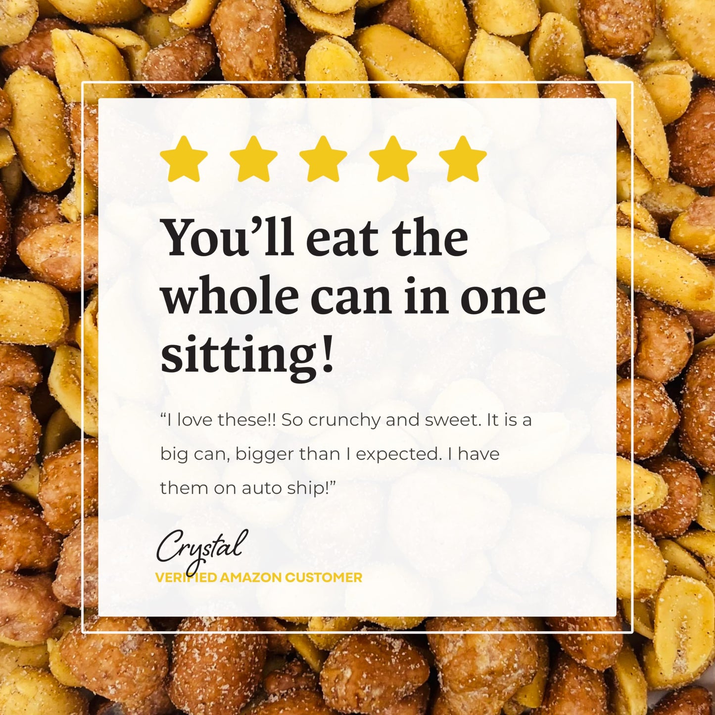 Belmont Peanuts Gourmet Cinnamon Churro Butter Toffee Mixer, 18 oz, No Preservatives, Hand Seasoned, Cinnamon-Coated Sea Salt, Virginia Peanuts