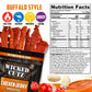 Wicked Cutz Buffalo Chicken Jerky, 27G Protein Per Bag, Tender & Easy To Chew Alternative To Chicken Sticks, Usa Made High Prote