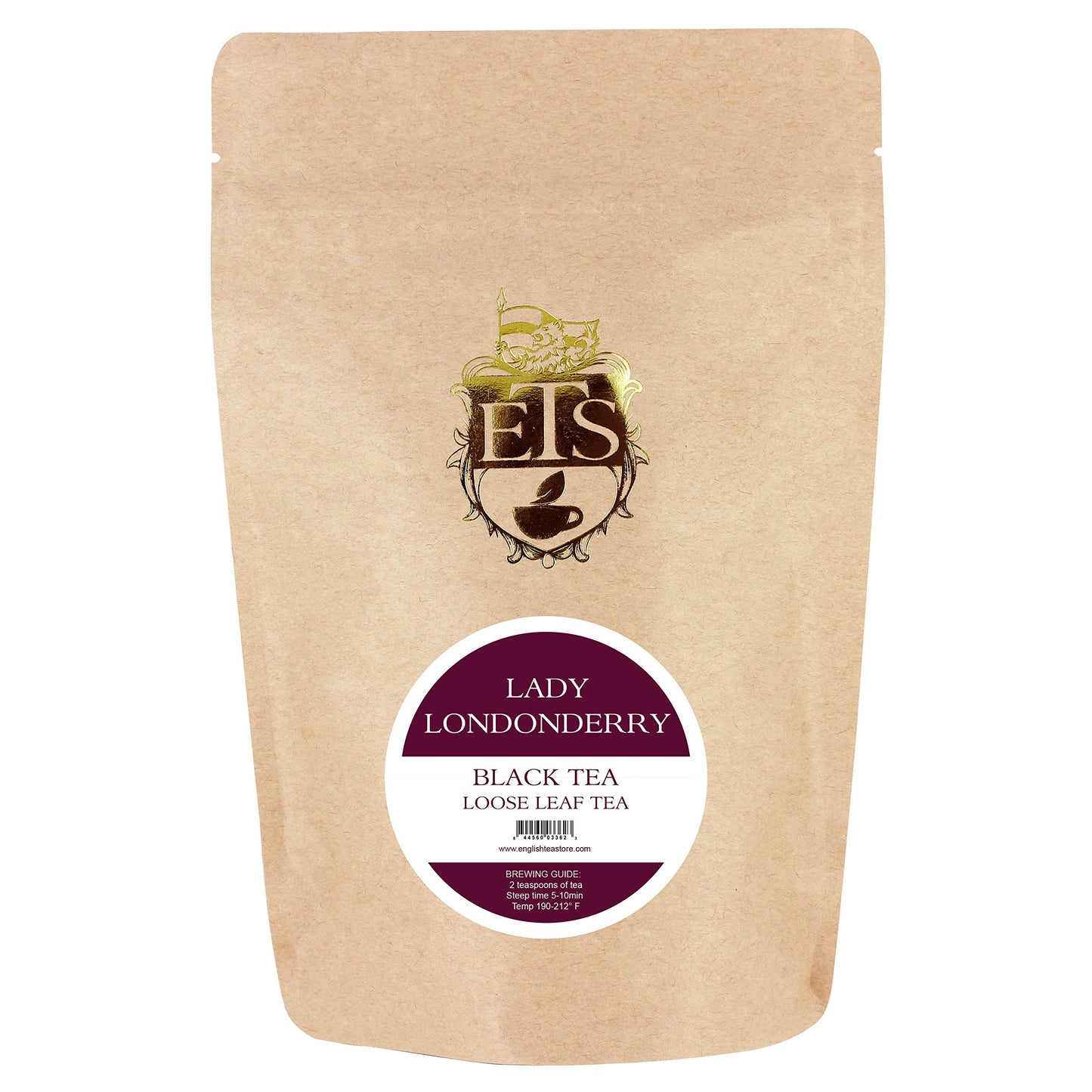 English Tea Store Loose Leaf, Lady Londonderry Tea Pouches, 4 Ounce