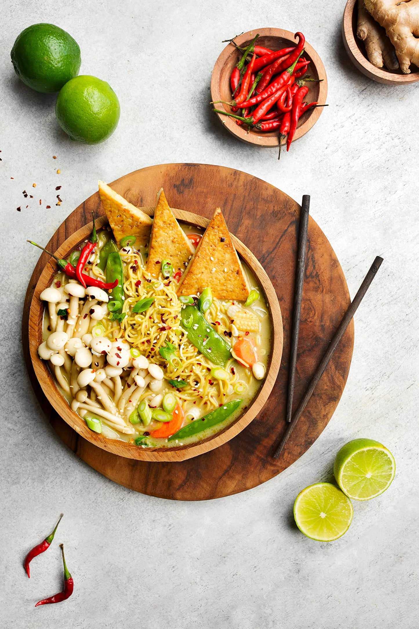 Big Green Organic Food- Organic Millet Ramen, Gluten-Free, Lectin-Free, Non-GMO, Vegan, Wheat and Rice Alternative (2.11 Ounce (