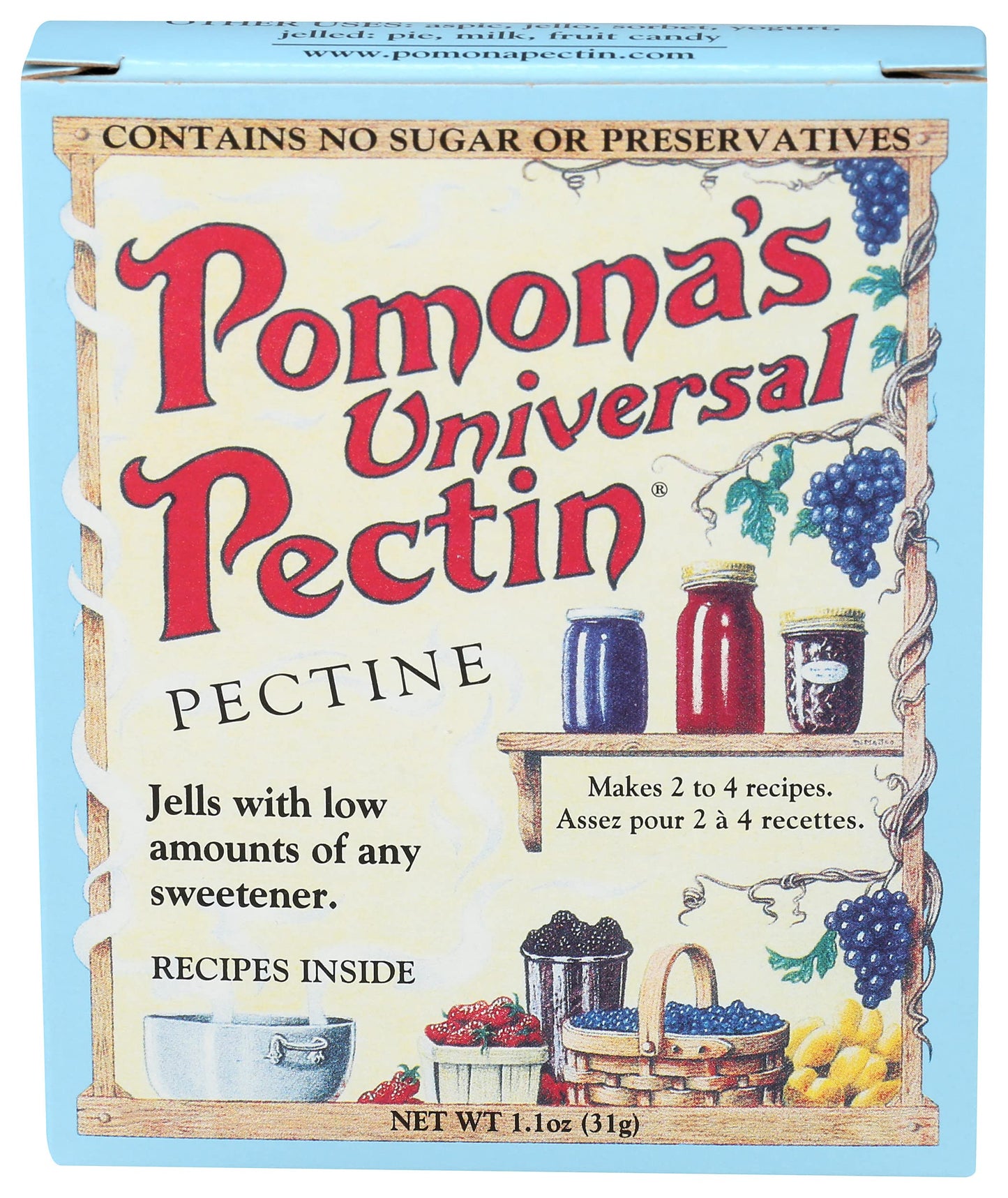 Pomona's Universal Pectin, No Sugar Added, 1 Ounces (Pack Of 24)