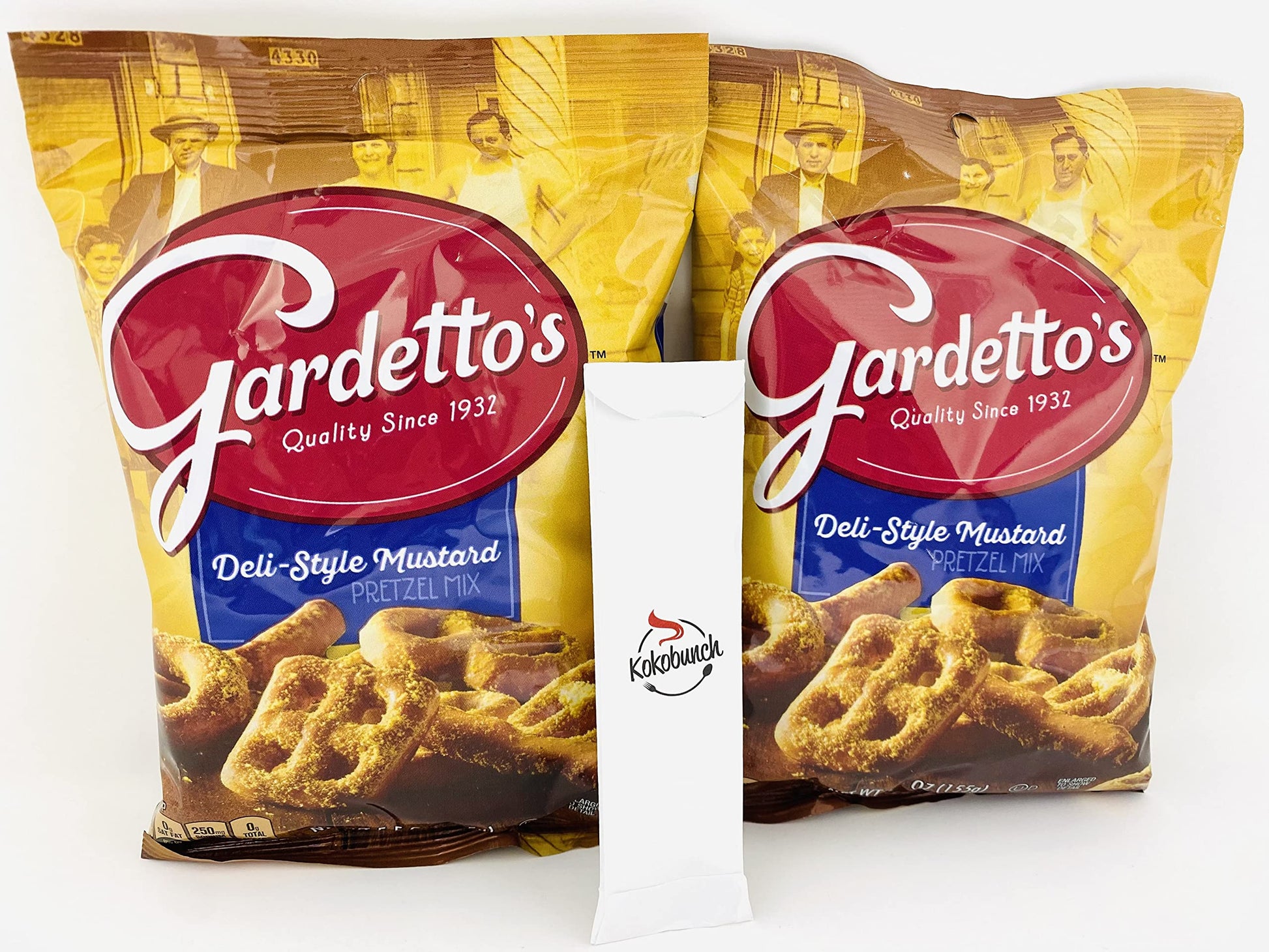 Deli Style Mustard Pretzel Mix Compatible With Gardettos 2-5.5oz