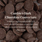 Cambie Belgian Dark Chocolate Couverture 54.5% | Belgian Semisweet Callets | For Pastry Chefs  Chocolatiers and Home Bakers | Packaged Fresh in a Resealable Pouch (2 lb)