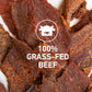 KRAVE Beef Jerky, Chili Lime - Gluten Free, Protein Packed Snack - 2.7 Ounce