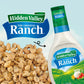 Snak Club Peanuts with Hidden Valley Ranch Seasoning, Gluten-Free Snack, 11 oz Resealable Bag
