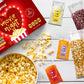 Popcorn Gifts For Women Movie Night Gift Baskets Gifts For Her Gift Set For Women, 10 Piece Set, 5 Gourmet Popcorn Kernels And 5