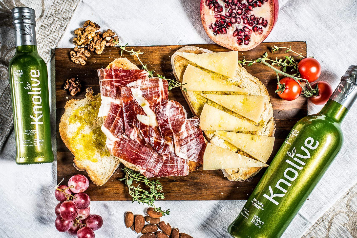 Knolive Extra Virgin Olive Oil | Award-Winning Spanish EVOO | First Cold Pressed | 16.9 fl oz (500 ml) | Fresh Harvest 2019/2020