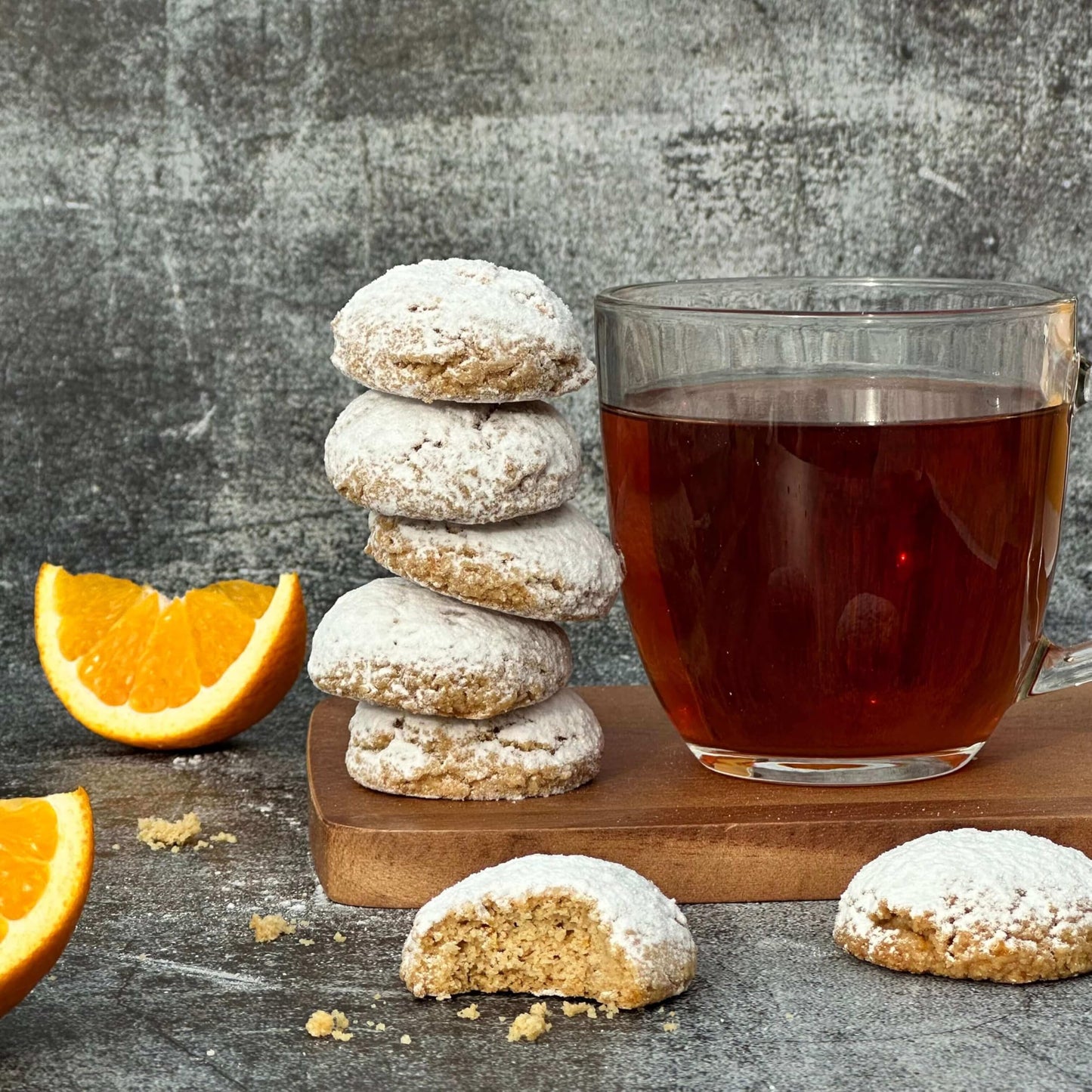 Sugar Free, Low Fat, Gluten Free, Dairy Free, Flche Healthy Treats, 5 Soft Baked Cookies 3.35Oz (95G) (Pack Of 1) (Orange)