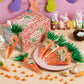 Syncfun 12 Pcs Easter Candy With Carrot Bags, Filled Candy With Jelly Beans, Prefilled Easter Fillers For Kids, Basket Fillers,